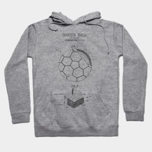 SOCCER BALL patent Hoodie